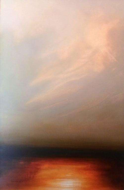 Terenia Butler - Large abstact - A magnificent painting! Low price! Bid now